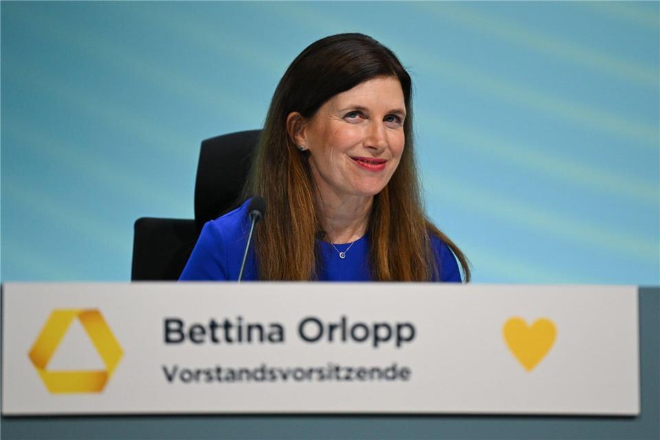 Commerzbank-Chefin Orlopp sieht gute Argumente gegen eine Übernahme durch die UnicreditArne Dedert/dpa