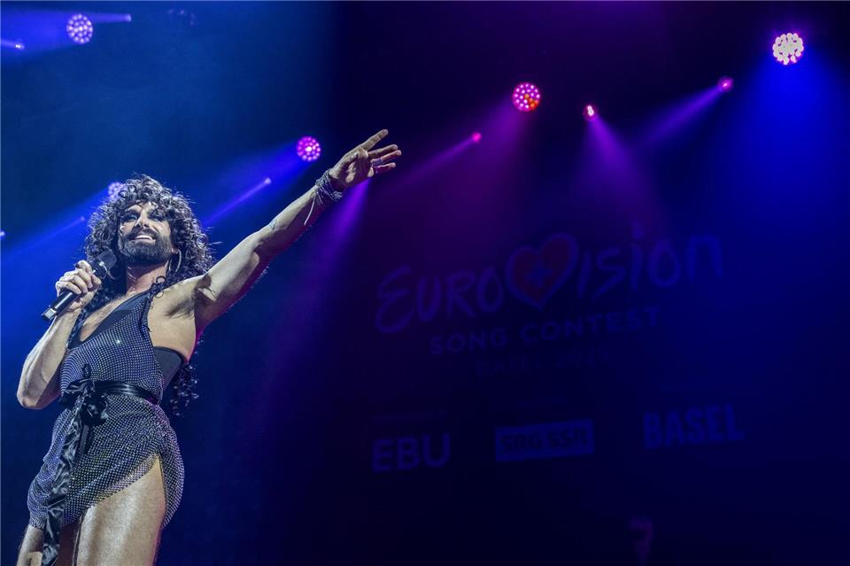 Conchita Wurst blieb dem ESC seit dem Sieg von 2014 treu. (Archivbild)Peter Schneider/KEYSTONE/dpa