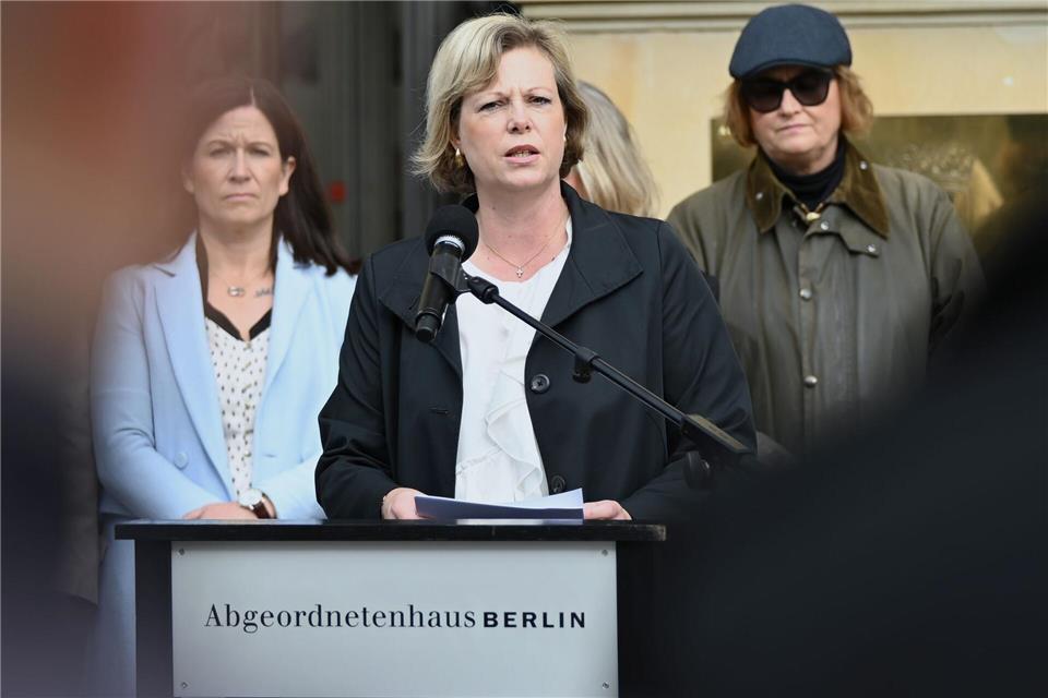 Cornelia Seibeld, Präsidentin des Berliner Abgeordnetenhauses, warnt vor Antisemitismus.Katharina Kausche/dpa