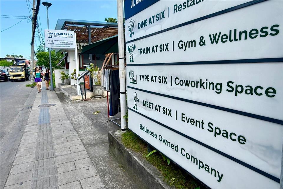 Coworking Spaces, Gyms, Wellness: Canggu hat sich ganz auf digitale Nomaden eingestellt.Carola Frentzen/dpa