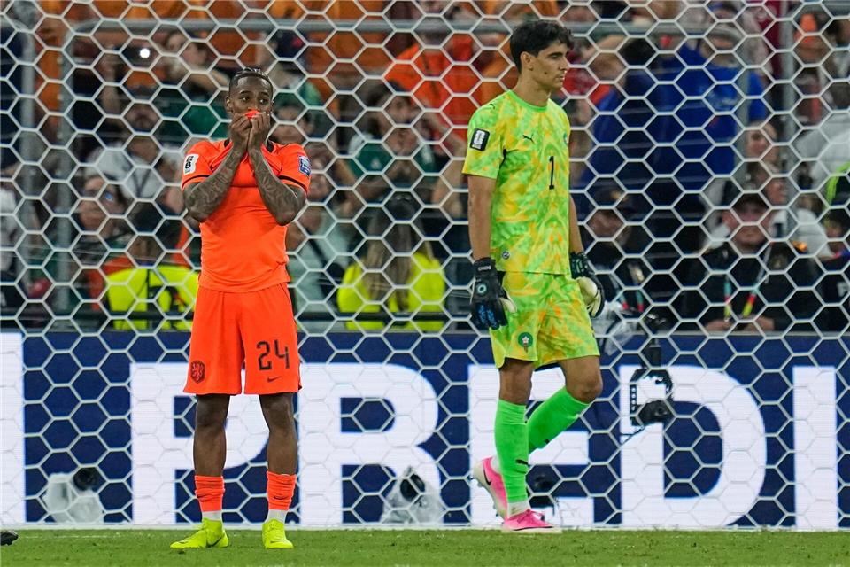 Crysencio Summerville und weitere Spieler wurden nach dem WM-Aus rassistisch beleidigt. (Archivfoto)Ricardo Mazalan/AP/dpa