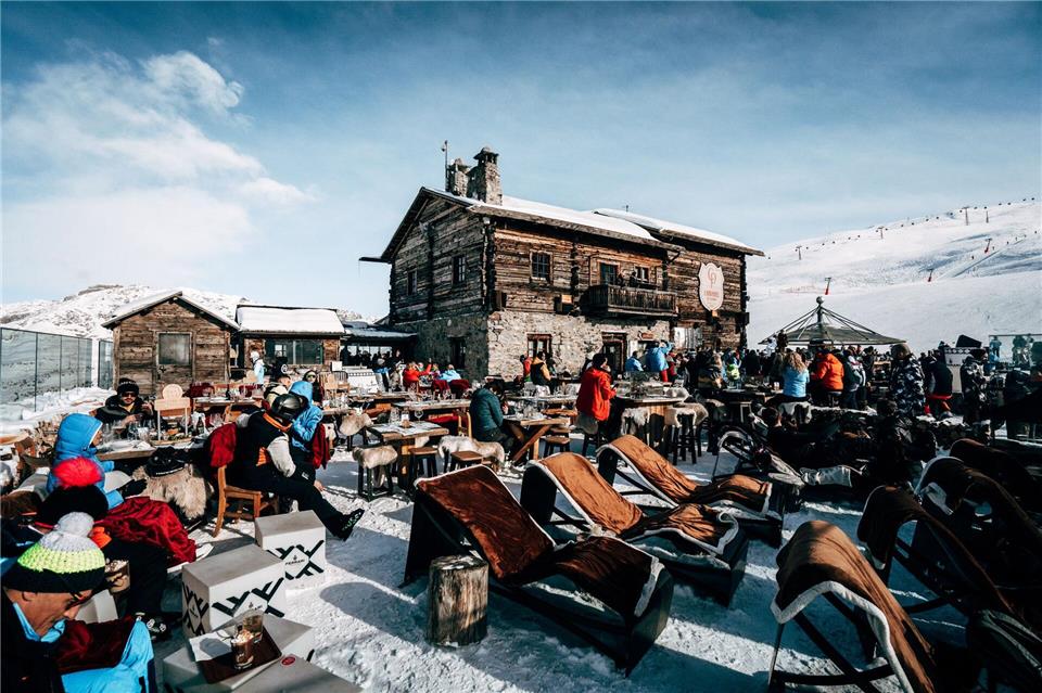 Cucina italiana mit alpinem Touch: Das bieten Berghütten wie die Camanel di Planon.Mottolino/Livigno NEXT/dpa-tmn