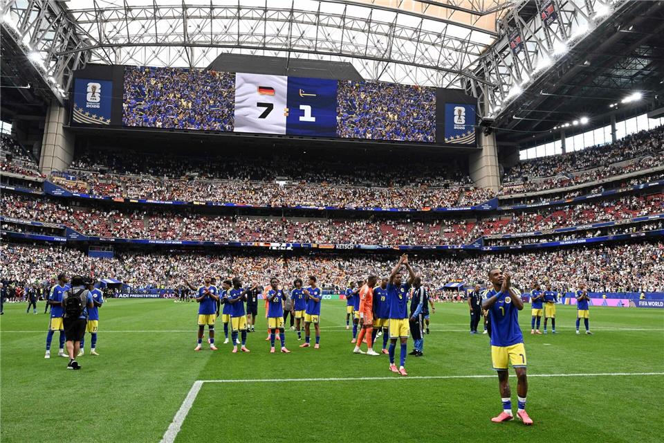 Curaçao erlebte ein historisches WM-Spiel.Xiao Yijiu/XinHua/dpa