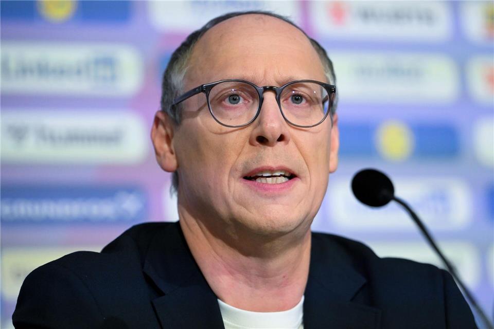 DHB-Vorstandschef Mark Schober ist von der Nachfrage nach WM-Tickets überrascht. (Archivbild)Marijan Murat/dpa