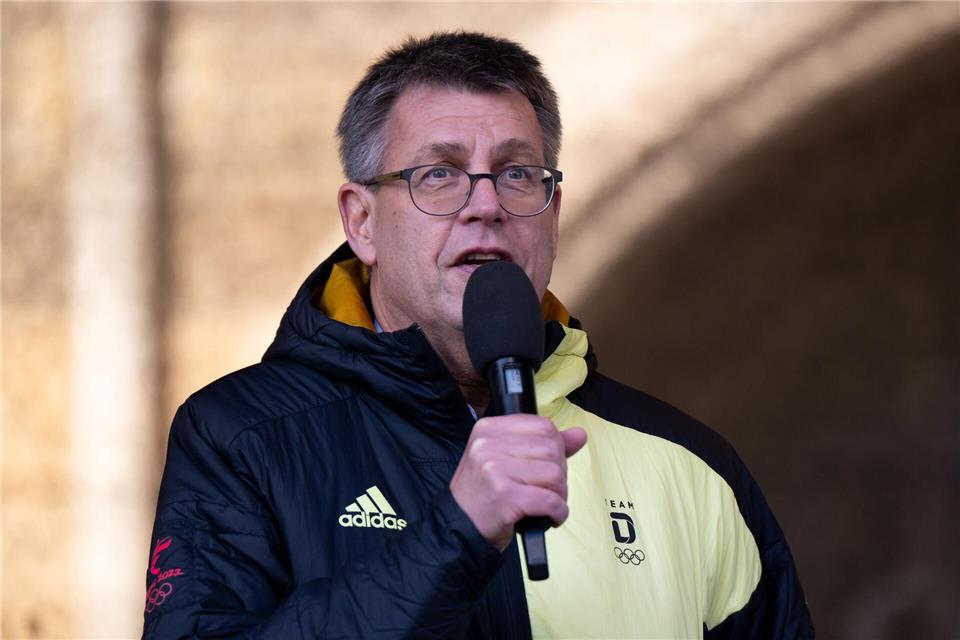 DOSB-Präsident Thomas Weikert freut sich über die Entwicklung bei den Mitgliederzahlen in Deutschlands Sportvereinen. (Archivbild)Sven Hoppe/dpa