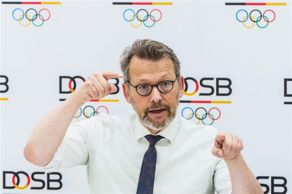 DOSB-Vorstandschef Otto Fricke fordert Augenhöhe für den organisierten Sport.Andreas Arnold/dpa
