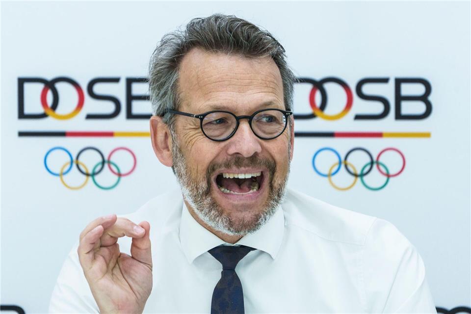 DOSB-Vorstandschef Otto Fricke ordnet die deutsche Medaillenausbeute bei Olympia ein. (Archivbild)Andreas Arnold/dpa