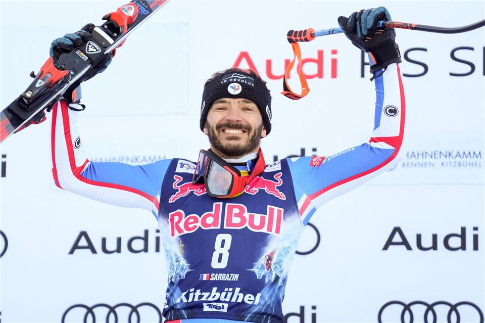 Da war seine Welt noch in Ordnung: Cyprien Sarrazin. (Archivbild) Giovanni Auletta/AP/dpa