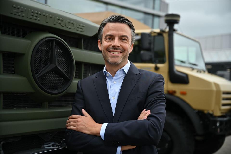 Daimler-Truck-Defence-Chef: „Eine sehr gute Ausgangsposition.“ (Archivbild)Katharina Kausche/dpa