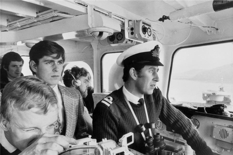 Damals noch als Brüder vereint: Charles und Andrew. (Archivbild)Pa/PA Wire/dpa