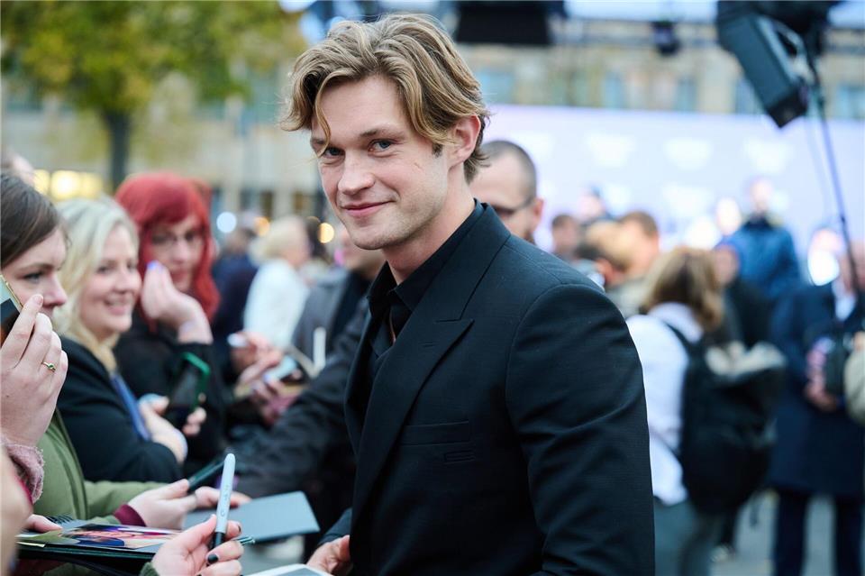 Damian Hardung wurde durch seine Rolle weltweit bekannt.Annette Riedl/dpa