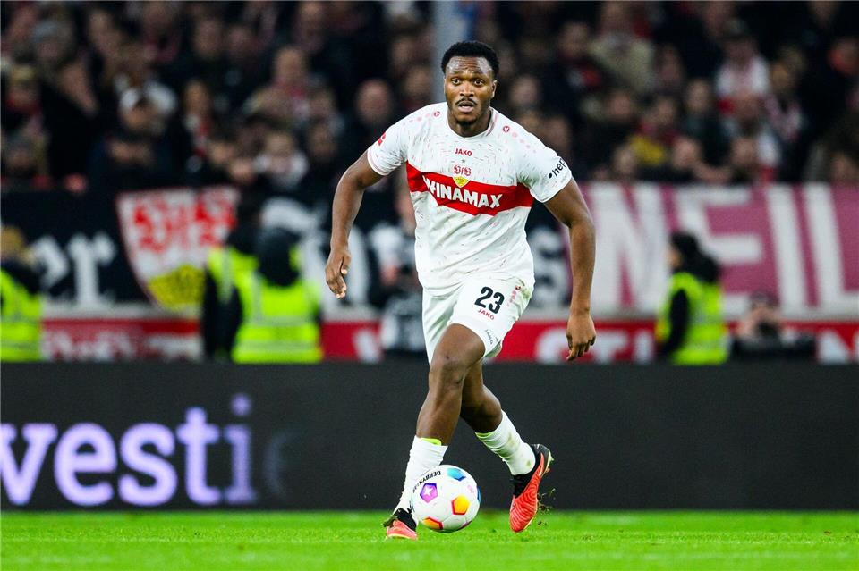 Dan-Axel Zagadou wird dem VfB Stuttgart voraussichtlich auch zum Jahresauftakt noch nicht wieder zur Verfügung stehen. (Archivbild)Tom Weller/dpa