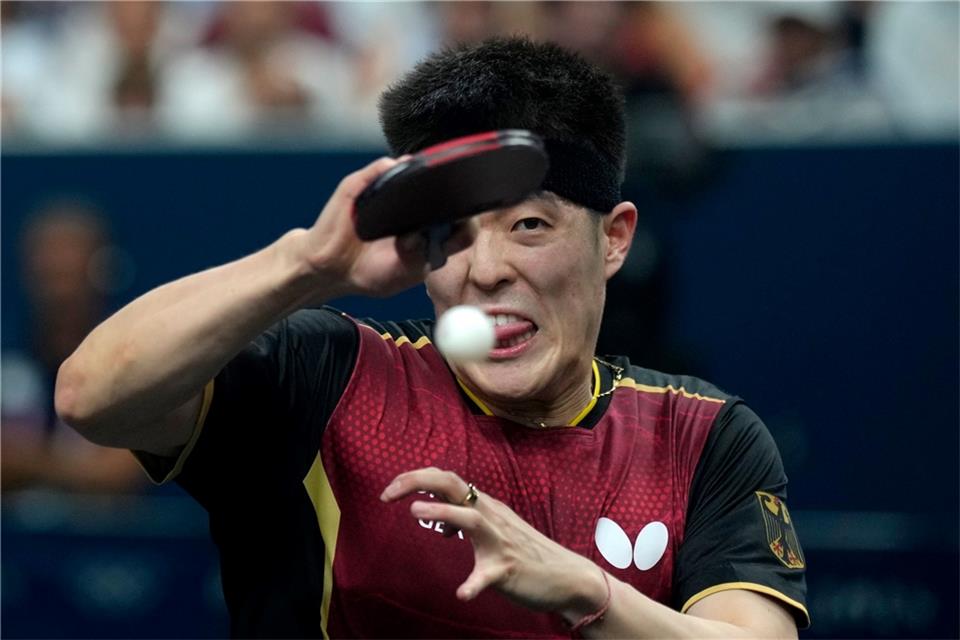 Tischtennis-Europameister Dang Qiu bei Olympia ausgeschieden Dang Qiu verpasste die nächsten Runde.