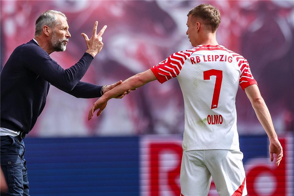 Dani Olmos Zeit bei RB Leipzig war auch von vielen Verletzungen geprägt. (Archivbild)Jan Woitas/dpa