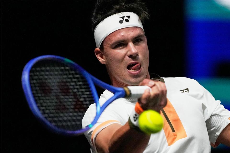 Daniel Altmaier ist beim Turnier in Metz im Viertelfinale ausgeschieden. (Archivbild)Michel Euler/AP/dpa