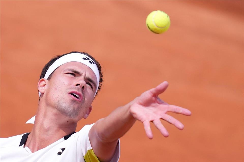 Daniel Altmaier trifft beim Turnier in Rom jetzt auf Alexander Zverev.Alfredo Falcone/LaPresse via ZUMA Press/dpa