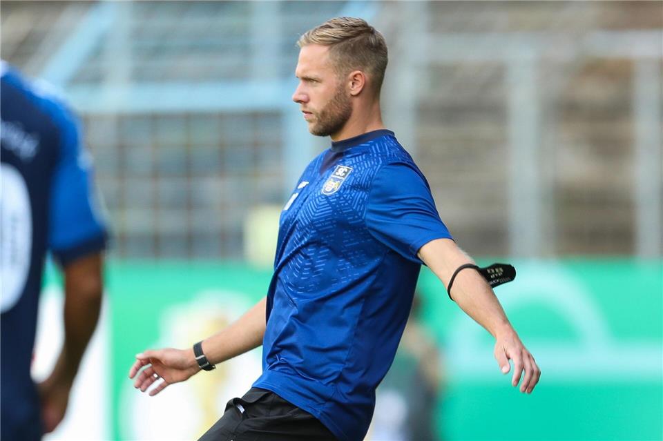Daniel Brinkmann ist neuer Trainer von Drittligist Hansa Rostock.Friso Gentsch/dpa