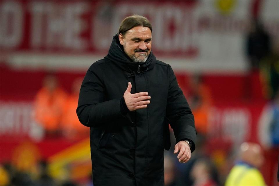 Daniel Farke will mit Leeds United mehr als nur um den Klassenerhalt kämpfen. (Archivbild)Dave Thompson/AP/dpa