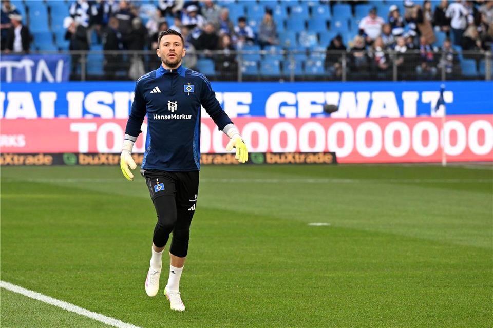 Daniel Heuer Fernandes wird in dieser Saison im Tor der Hamburger stehen. (Archivbild)Carmen Jaspersen/dpa