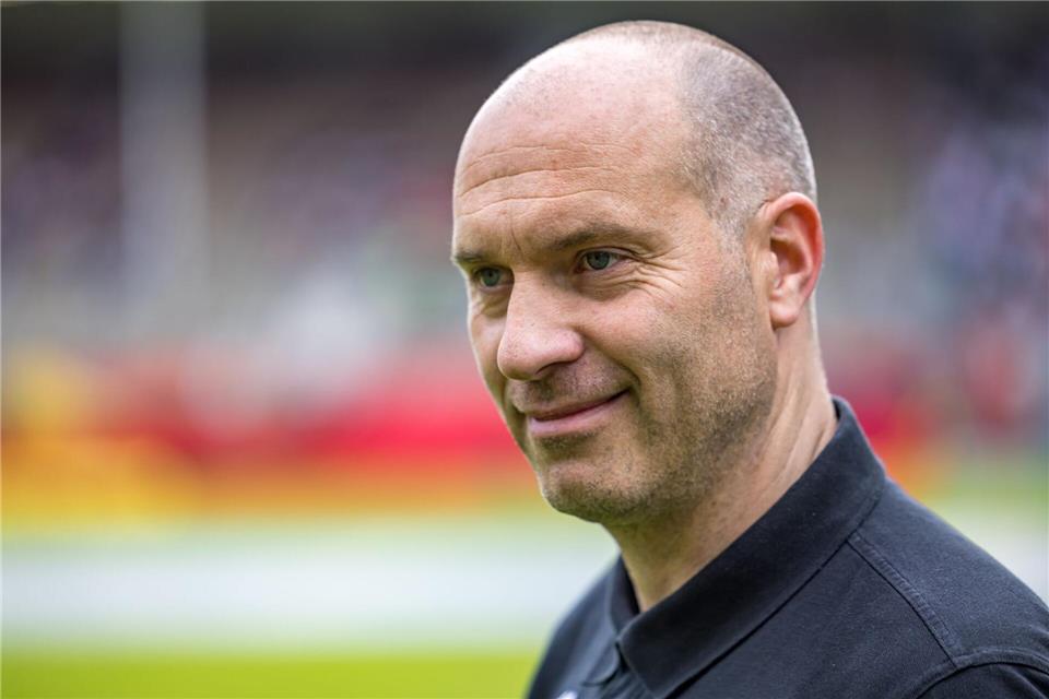 Daniel Scherning will mit dem SV Wehen Wiesbaden mutigen und intensiven Fußball spielen. (Archivbild)Frank Hammerschmidt/dpa