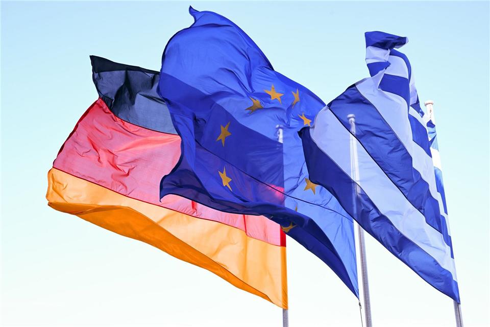 Dank seiner Reformen gehört Griechenland nach den Worten von Hessens Regierungschef Rhein zu den wirtschaftlich dynamischsten Ländern Europas. (Symbolbild)Soeren Stache/dpa