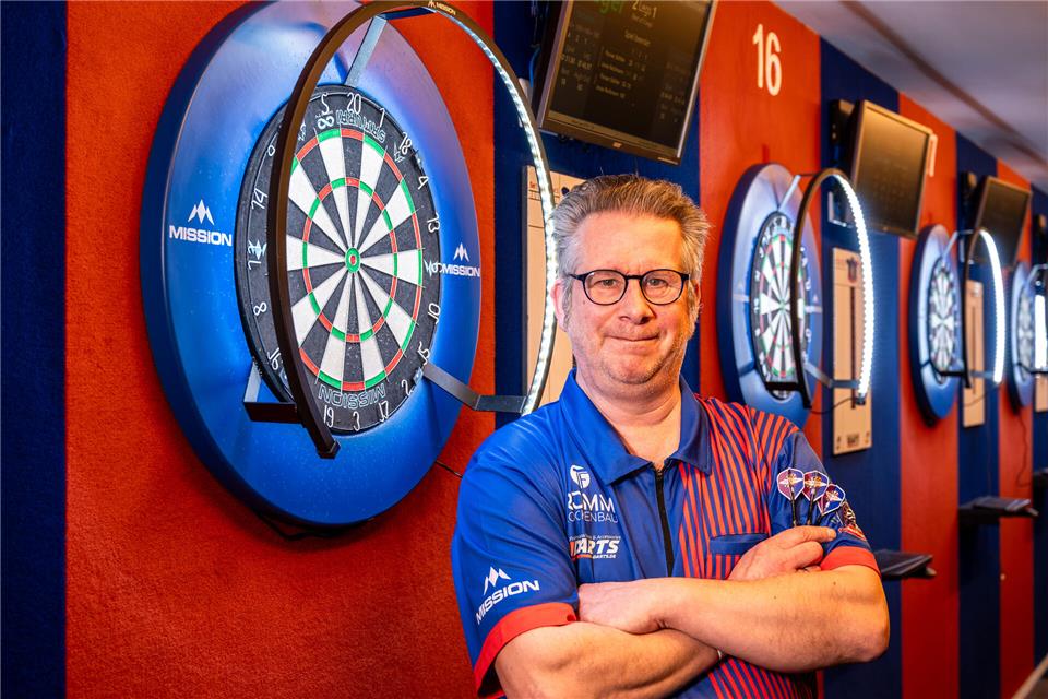 Dart-Abteilungsleiter Christian Siek sagt: „Wir wollen bei der einen oder anderen Ausstattung im Checkpoint nachrüsten, um unser Alleinstellungsmerkmal in der Dart-Landschaft beizubehalten und die Qualität dauerhaft hochzuhalten.