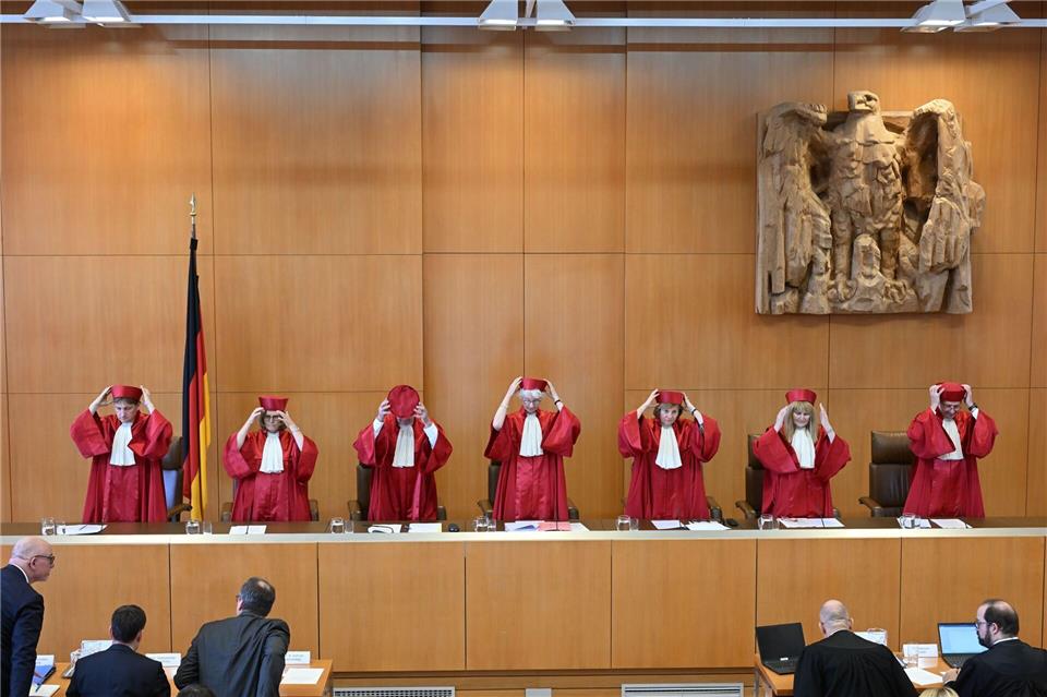 Darüber, dass die abgesagte Richterwahl im Juli keine politische Glanzleistung war, ist in den vergangenen zwei Monaten viel gesprochen worden. (Archivbild)Uli Deck/dpa