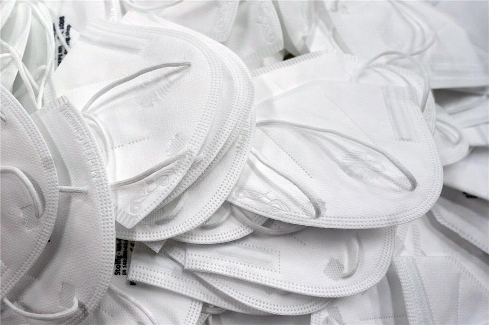 Darum geht es im Streit zwischen Grünen und Spahn: Corona-Schutzmasken. (Archivfoto)Thomas Frey/dpa