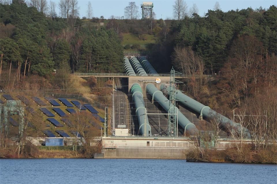 Das 68 Jahre alte Pumpspeicherwerk in Geesthacht hat nach Angaben des Hamburger Senats eine Bedeutung für die Netzstabilität in der Hansestadt. (Archivbild)picture alliance / dpa