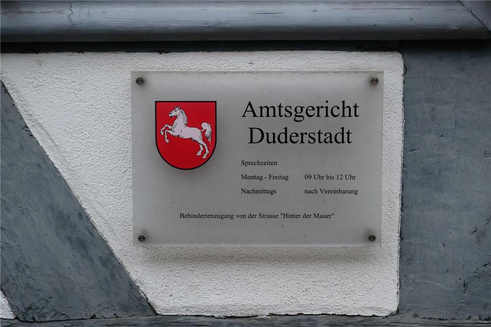 Das Amtsgericht Duderstadt fällte das Urteil. (Symbolbild)Swen Pförtner/dpa