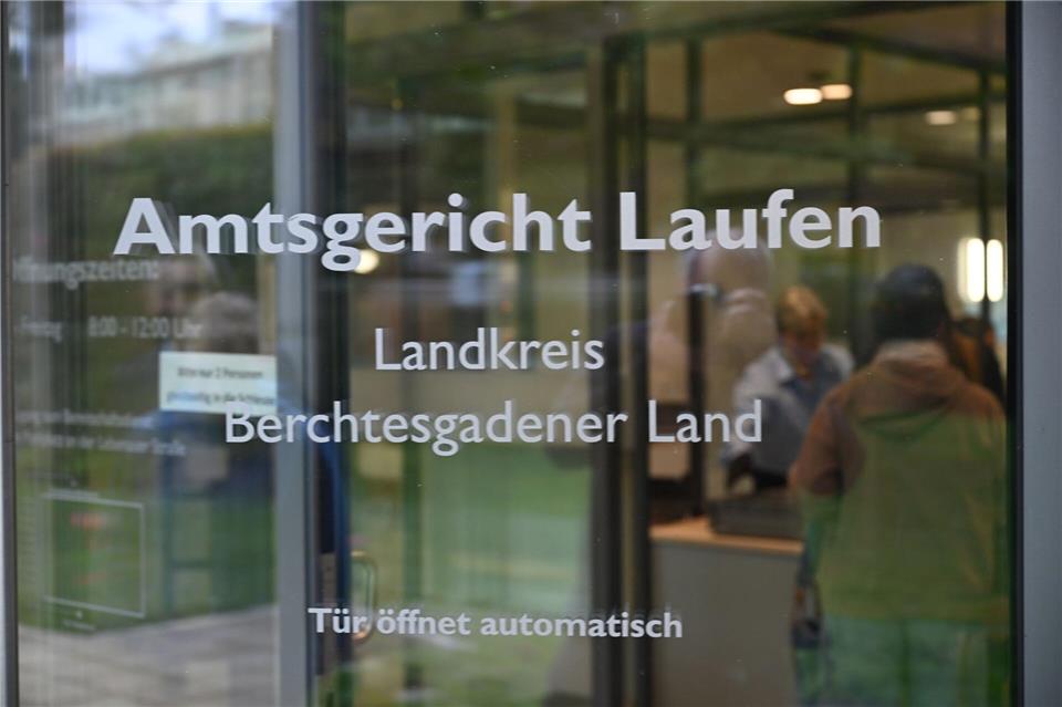 Das Amtsgericht Laufen stellte das Verfahren ein (Archiv). Felix Hörhager/dpa