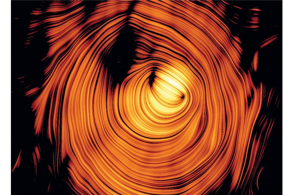 Das „Auge von Sauron“ hat sich als Name sogar im Fachartikel etabliert.Y.Y. Kovalev et al./Max-Planck-Institut für Radioastronomie/dpa