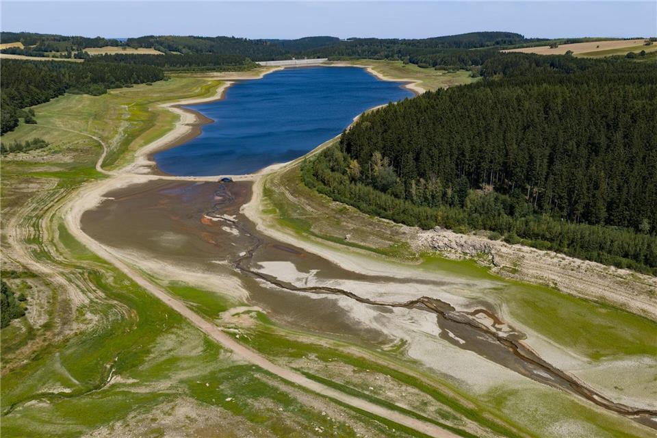 Das BSW im Sächsischen Landtag sorgt sich um die künftige Trinkwasserversorgung im Freistaat. (Archivbild)Robert Michael/dpa