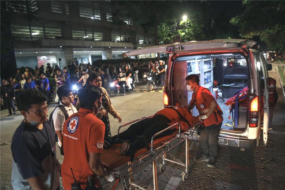 Das Beben hatte eine Stärke von 6,9.Jacqueline Hernandez/AP/dpa