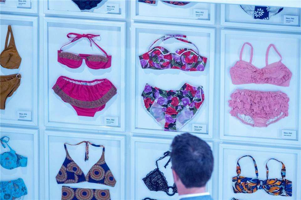Das BikiniARTMuseum ist nach eigenen Angaben das erste internationale Museum für Badekultur.Stefan Sauer/dpa