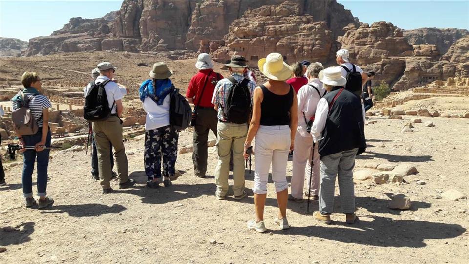 Das Bildungswerk bot eine Reise nach Jordanien an.