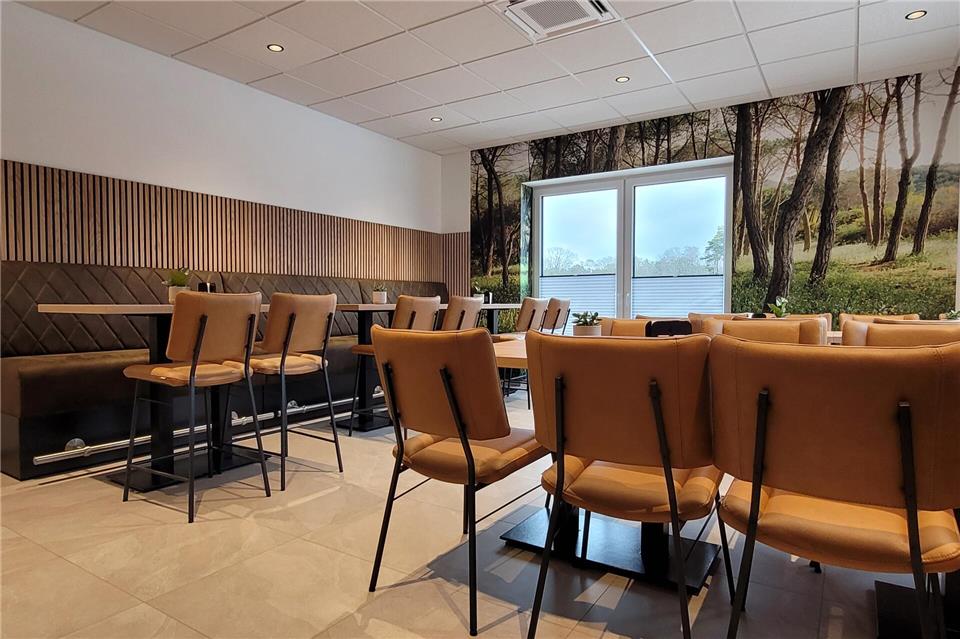 Tuxhorn ist gut gerüstet für Wachstum und Zukunft Das Bistro: Ein schöner Ort zum Entspannen und Beisammensein.