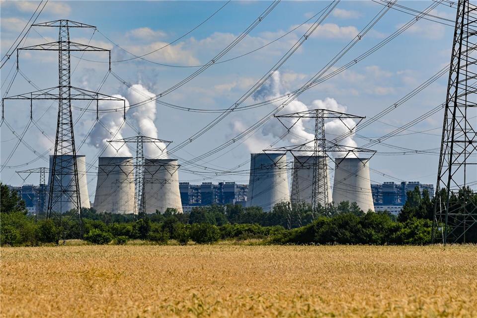 Das Braunkohlekraftwerk Jänschwalde steht unter Denkmalschutz. (Archivbild)Patrick Pleul/dpa