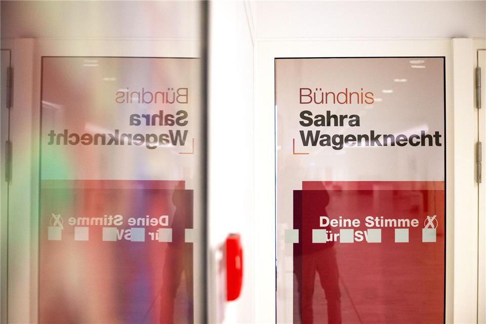 Das Bündnis Sahra Wagenknecht (BSW) will in Sachsen-Anhalt ein Ende der Brandmauer und schlägt den Parteien sechs Projekte vor. (Symbolbild)Soeren Stache/dpa