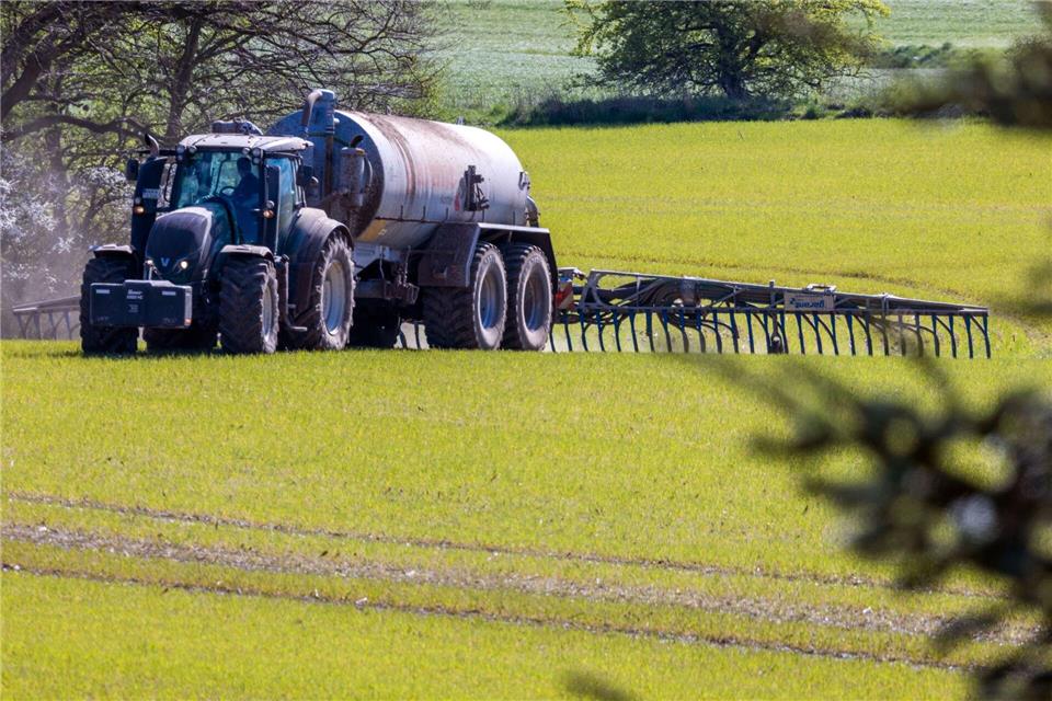 Bundesgericht nimmt Bayerns Düngeverordnung unter die Lupe Das Bundesverwaltungsgericht Leipzig prüft, ob die bayerische Düngeverordnung Landwirte zu stark einschränkt. (Archivbild)Jens Büttner/dpa