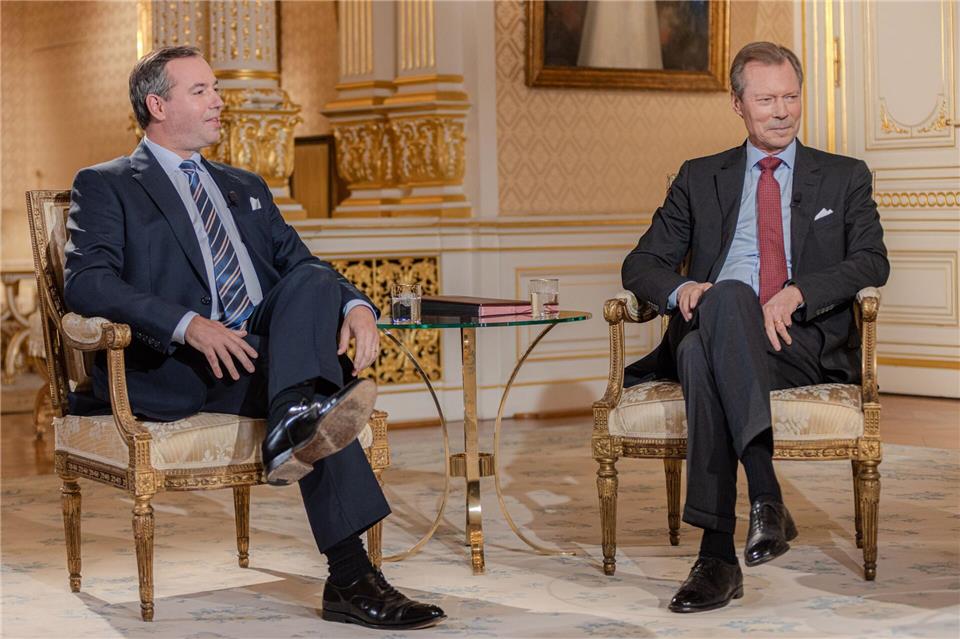 Das Datum für den Thronwechsel in Luxemburg ist noch geheim (Interview-Foto vom Palast)Maison du Grand-Duc/dpa