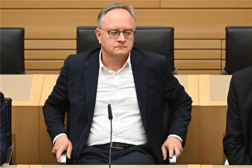 Das Direktmandat kann der SPD-Chef in seinem Wahlkreis nicht gewinnen. Marijan Murat/dpa