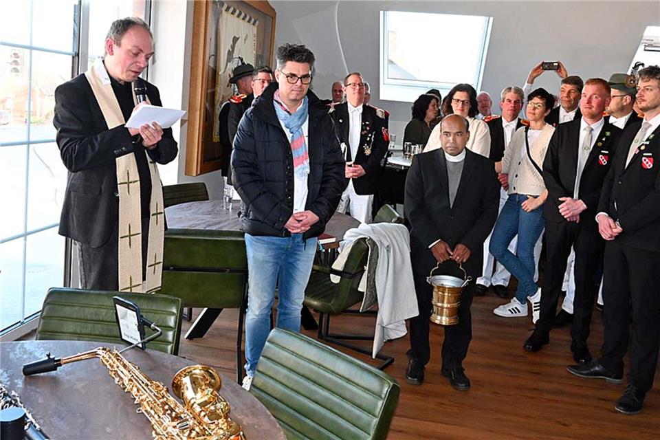 Das Dorfgemeinschaftshaus Hub in Erle ist offiziell eröffnet worden.