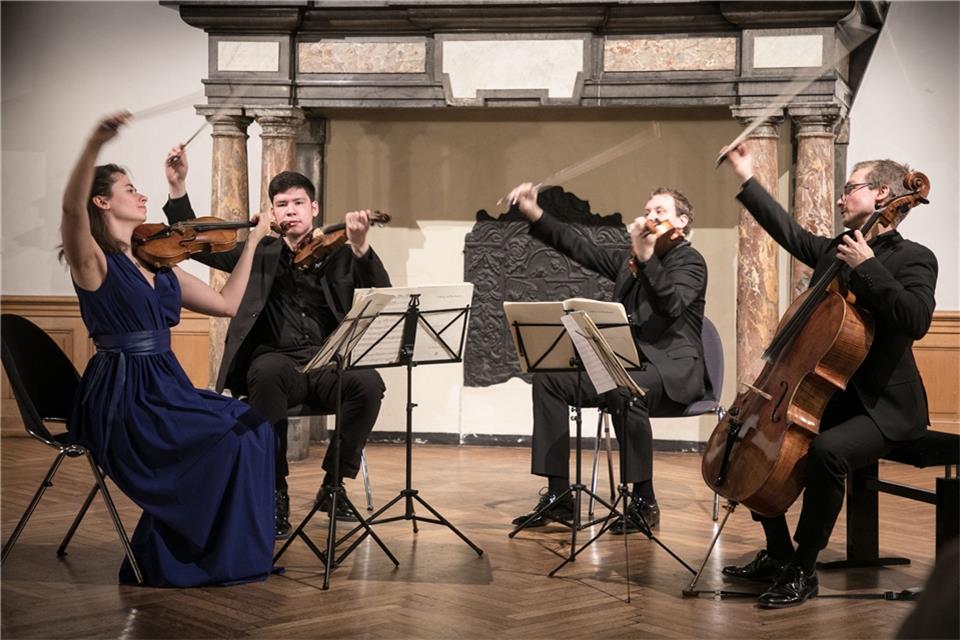 Das Eliot-Quartett präsentierte Werke von Ludwig van Beethoven.