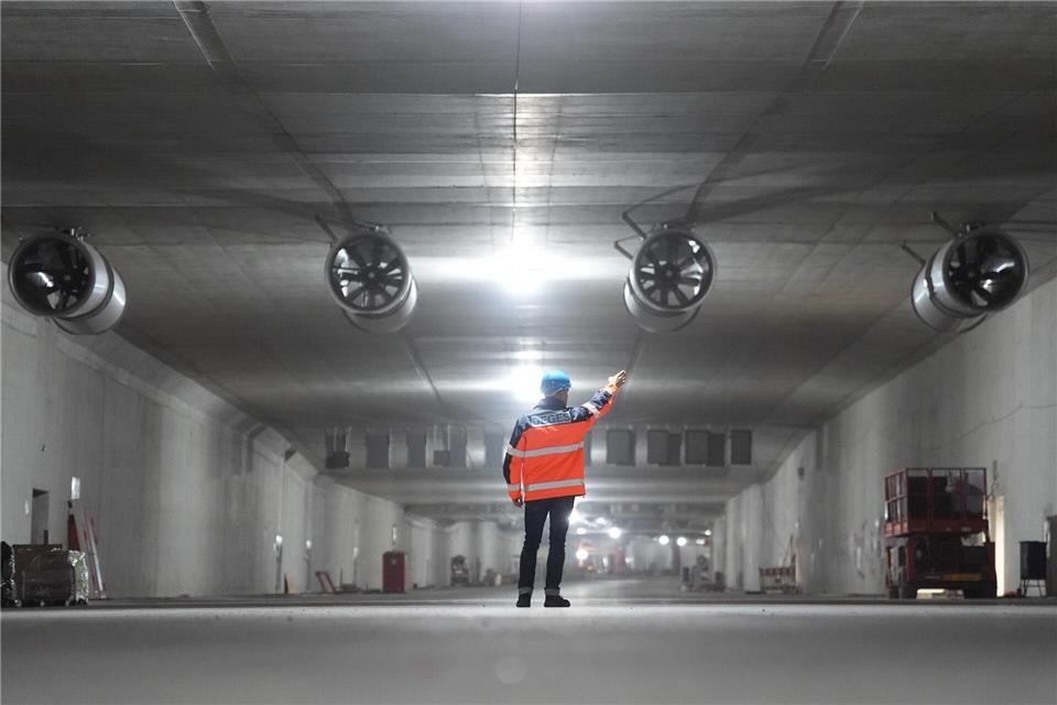 Das Ende der Arbeiten ist 2029 geplant.Marcus Brandt/dpa