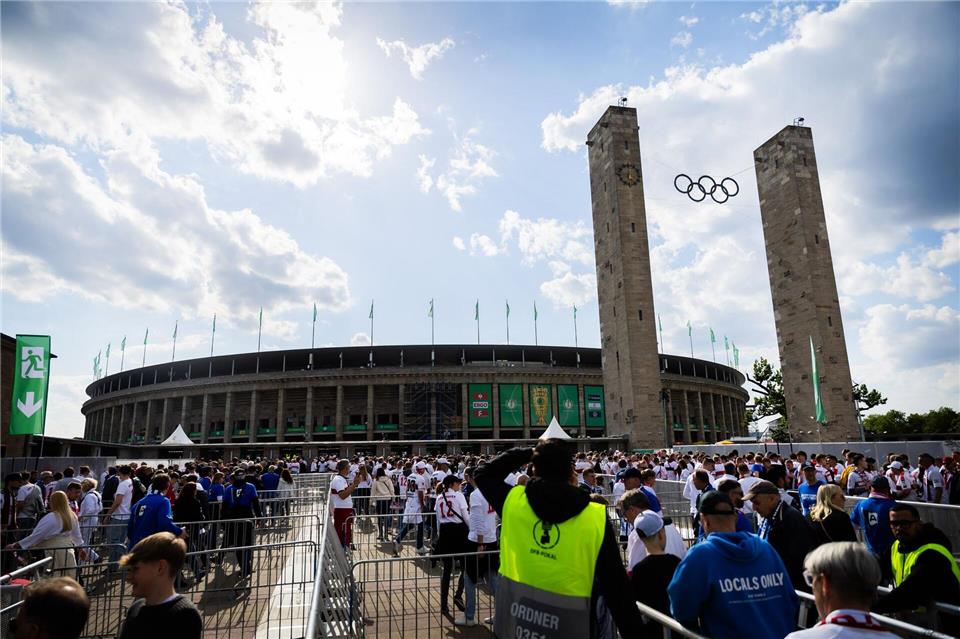 Das Endspiel findet seit 1985 in Berlin statt. (Archivbild)Christoph Soeder/dpa