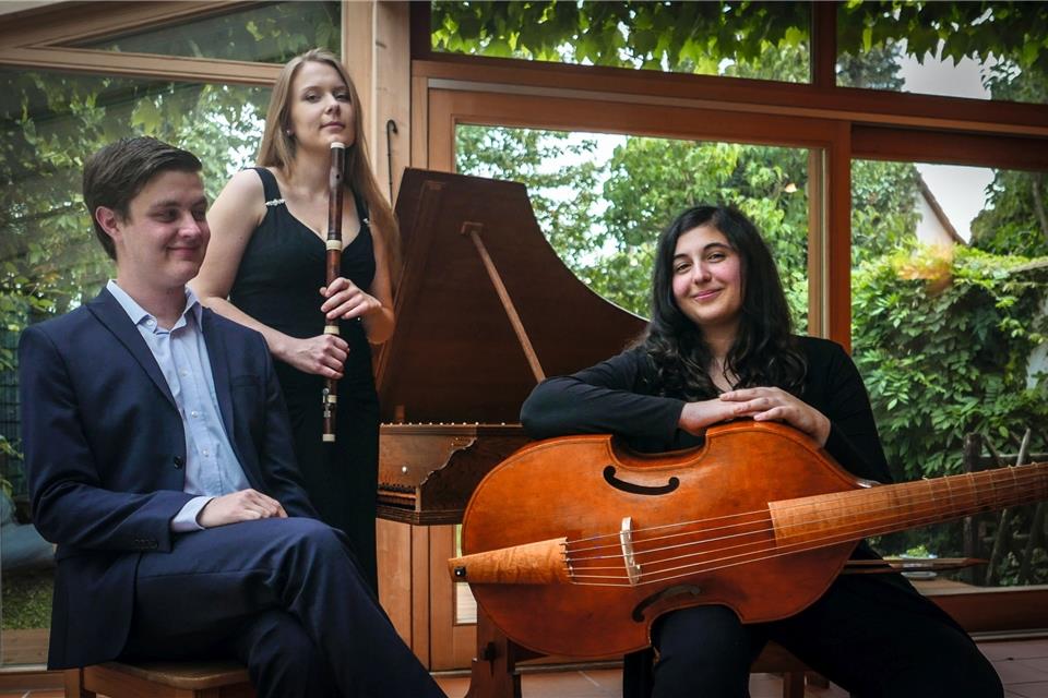 Das Ensemble „La Réjouissance“ tritt im Rittersaal auf.
