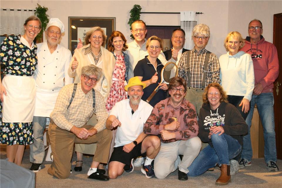 Das Ensemble der Plesiermakers hat die Besucher mit drei Aufführungen am Wochenende glücklich gemacht.