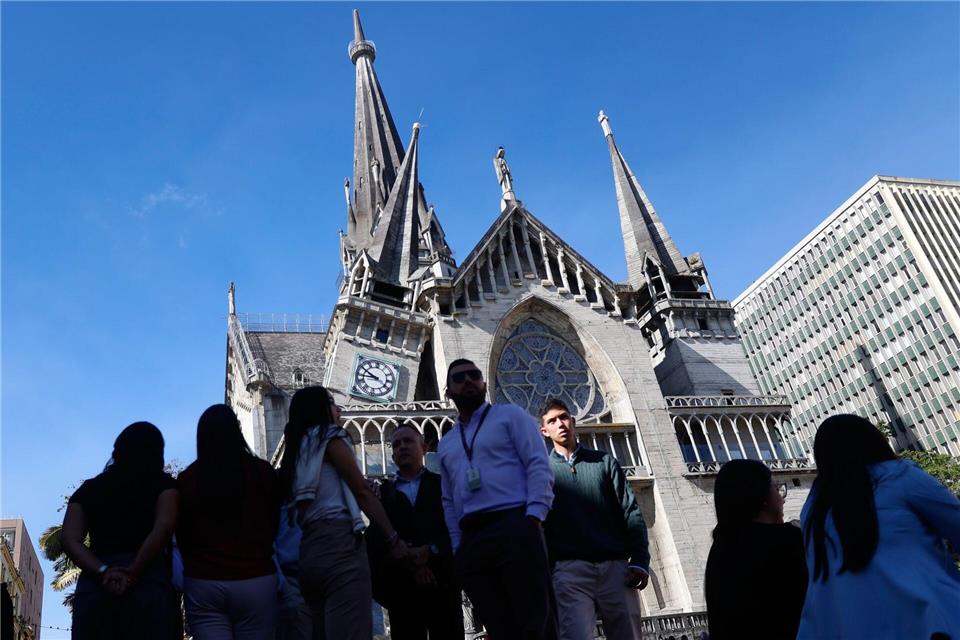 Das Erdbeben richtete Zerstörung an.John Jairo Bonilla/AP/dpa