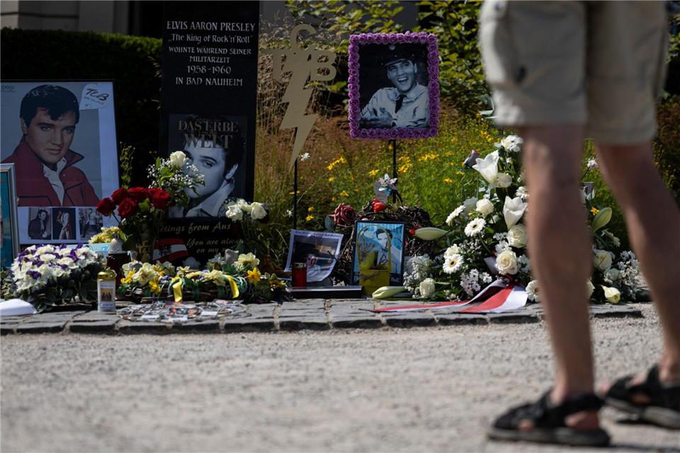 Das European Elvis Festival findet alljährlich rund um den Todestag des „King“ statt. Er starb am 16. August 1977 im Alter von nur 42 Jahren. (Foto aktuell)Hannes P. Albert/dpa